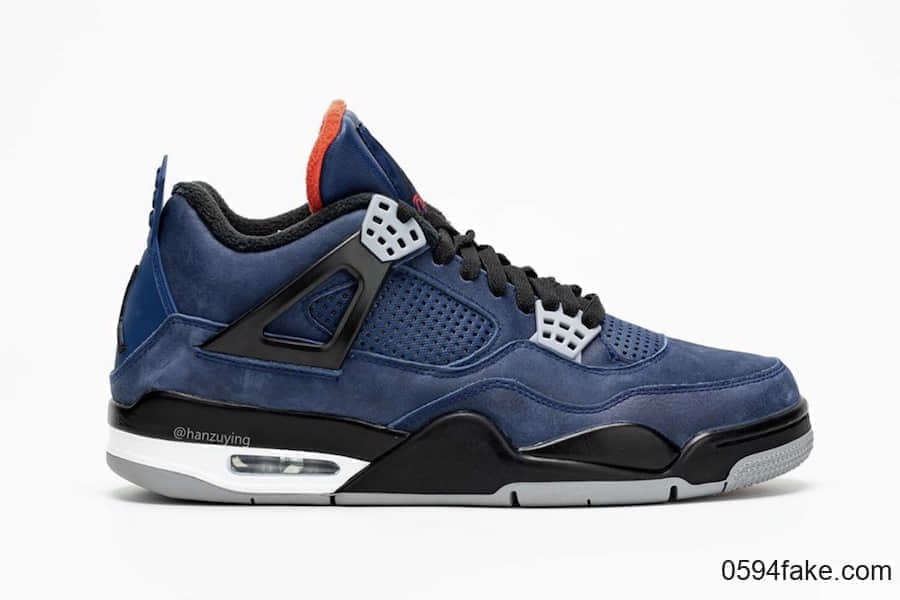 羊毛衬里温暖过冬天!Air Jordan 4 WNTR“Loyal Blue”将与12月2日发售! 货号:CQ9597-401