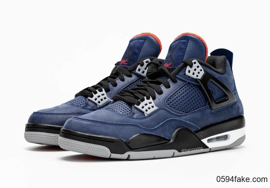 羊毛衬里温暖过冬天!Air Jordan 4 WNTR“Loyal Blue”将与12月2日发售! 货号:CQ9597-401