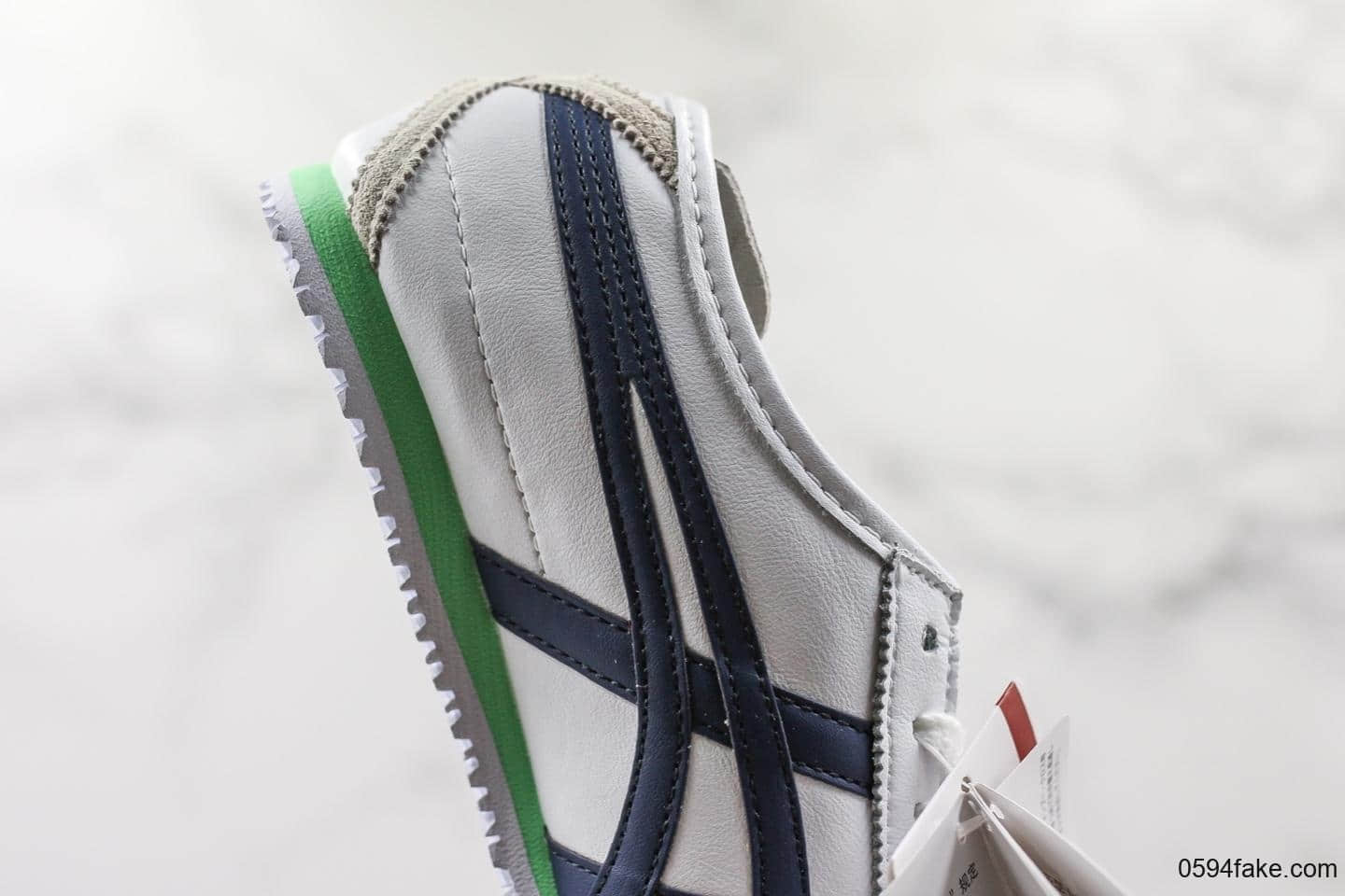 亚瑟士Asics Tiger Mexico 66公司级版本鬼冢虎原装头层阿斯克斯经典休闲跑鞋四联吊牌齐全 货号：1183A359-101