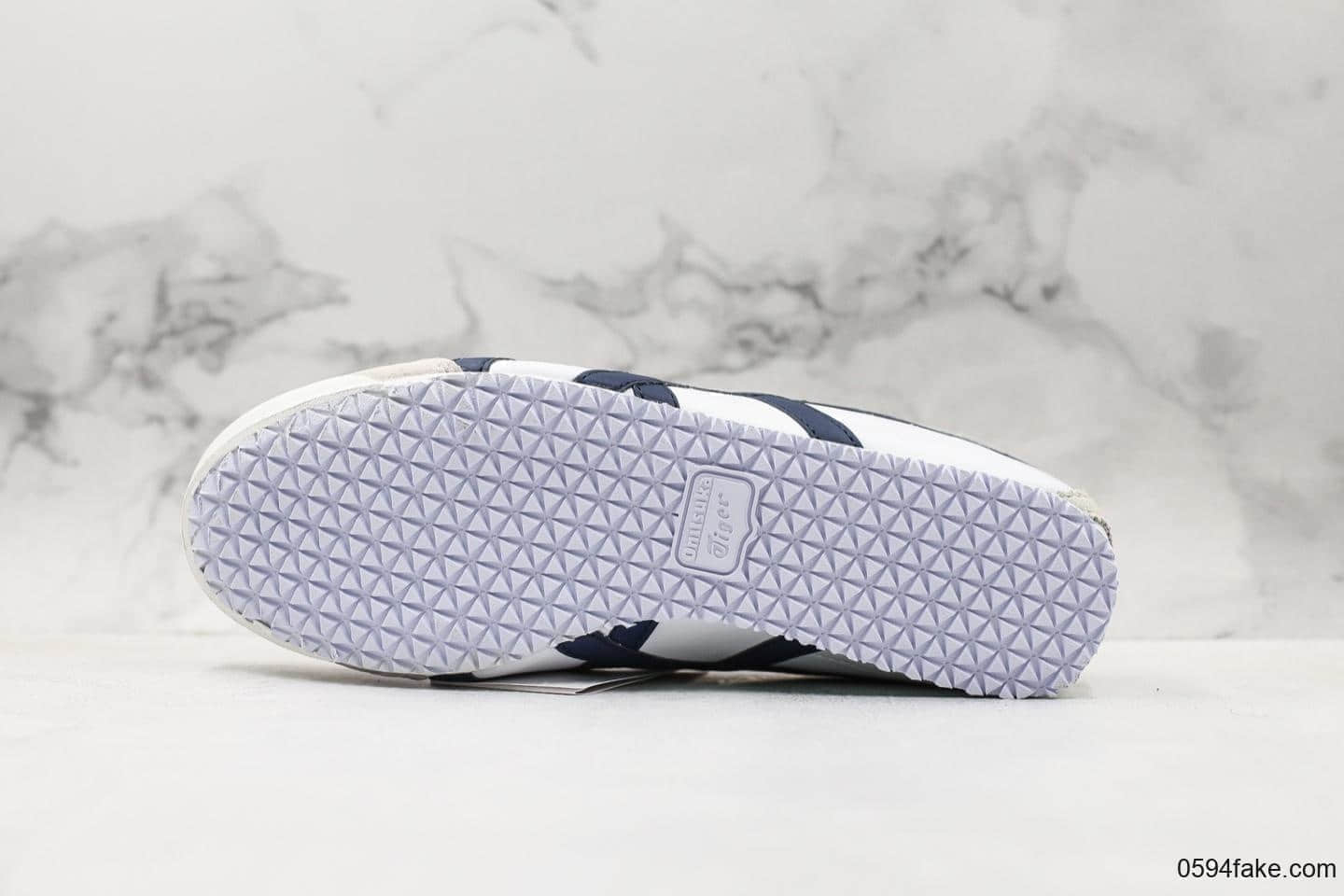 亚瑟士Asics Tiger Mexico 66公司级版本鬼冢虎原装头层阿斯克斯经典休闲跑鞋四联吊牌齐全 货号：1183A359-101