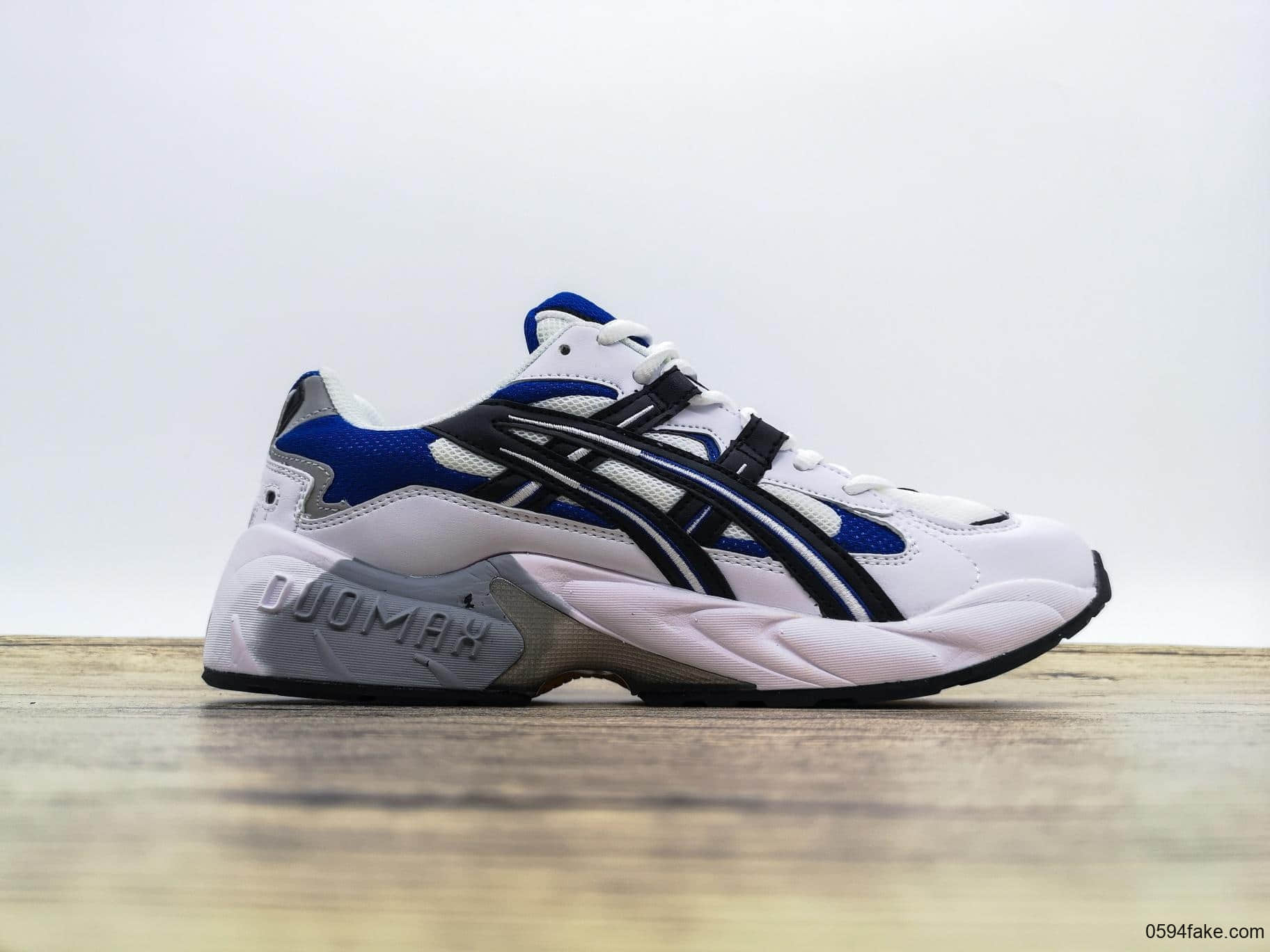 亚瑟士Asics Gel-Kayano 5 OG Leather Black草野复刻五代复古休闲运动慢跑鞋原鞋开模4层组合大底