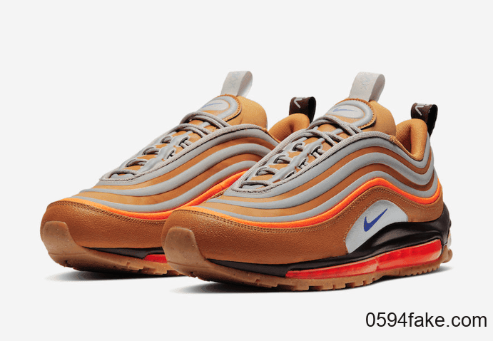 Nike Air Max 97再释新配色!从材质到配色都写着“秋冬必备”! 货号:BQ5615-200