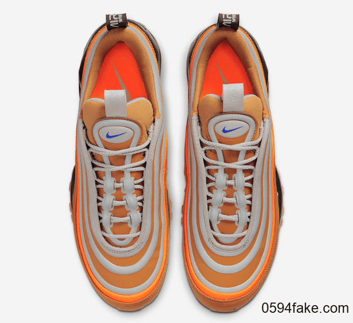 Nike Air Max 97再释新配色!从材质到配色都写着“秋冬必备”! 货号:BQ5615-200