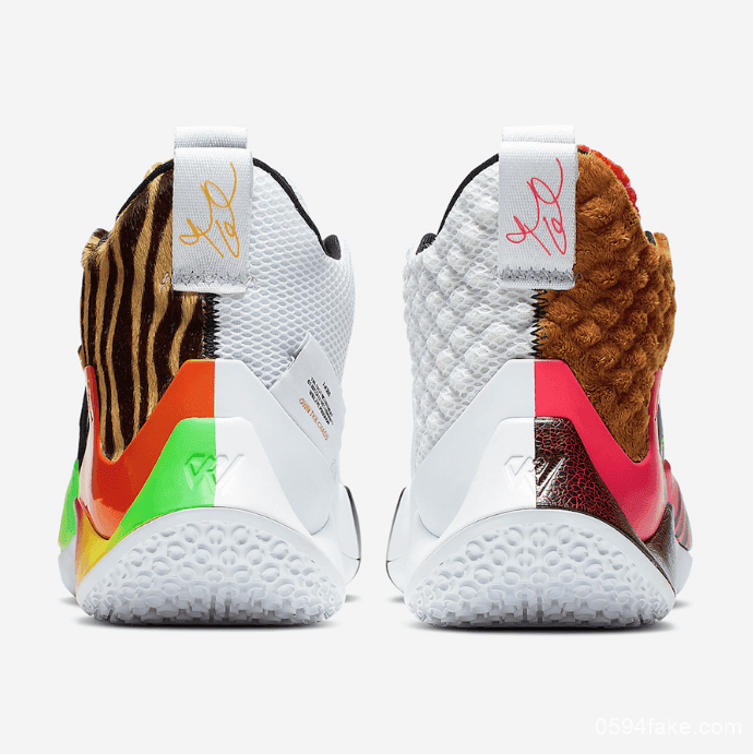 这双Jordan Why Not Zer0.2“Own The Chaos”也太有个性了吧！ 货号：CT5786-900