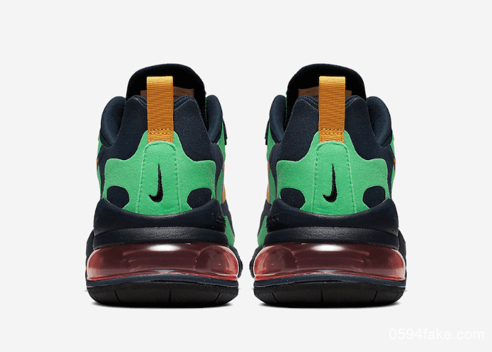 抢眼撞色!Nike Air Max 270 React“Electro Green”将于9月6日发售! 货号:AO4971-300