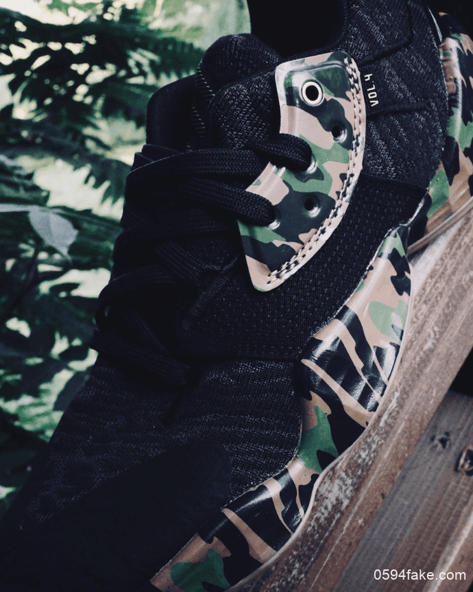 adidas Harden Vol. 4迷彩配色曝光！凸显军事风格！