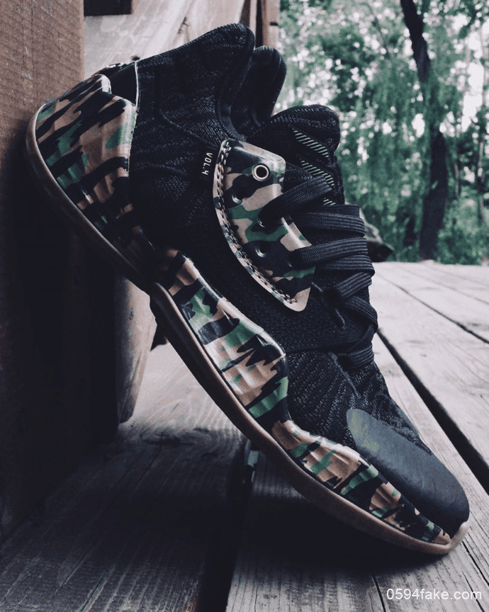 adidas Harden Vol. 4迷彩配色曝光！凸显军事风格！