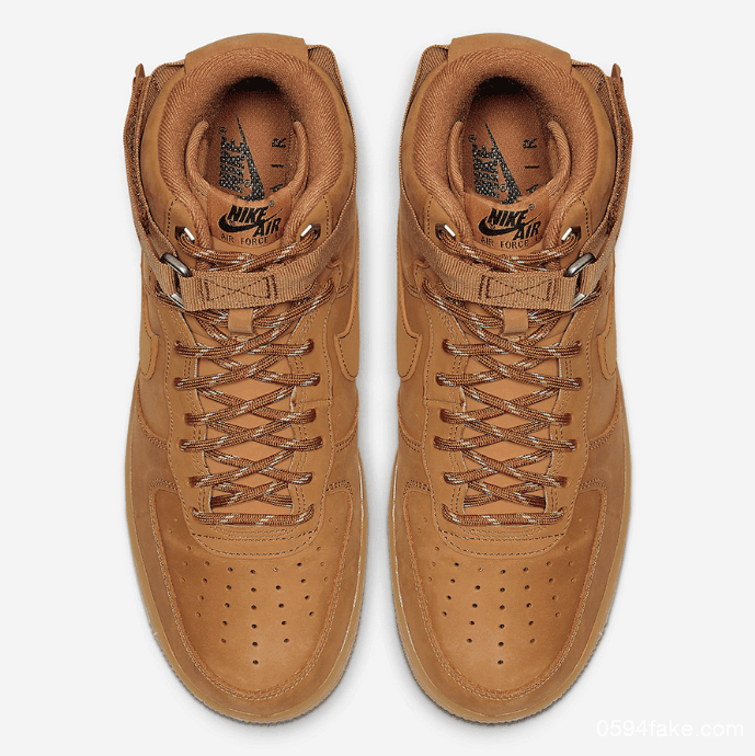 全新小麦配色的Air Force 1 High!质感十分出众! 货号:CJ9178-200