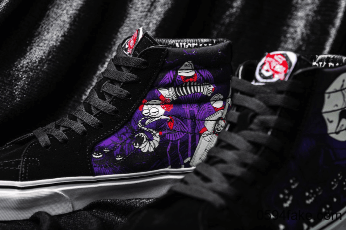 哥特风来袭!Vans“The Nightmare Before Christmas”系列下月发售!