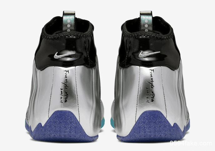 渐变大地+细闪！液态银鞋身酷炫十足！暗藏镭射反光个性独特！Nike Air Flightposite One“China Hoop Dreams”现已发售！ 货号：CJ8010-990