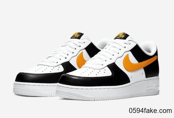 黑白黄的碰撞！Nike Air Force 1 Low“Taxi”即将发售！ 货号：CK0806-001
