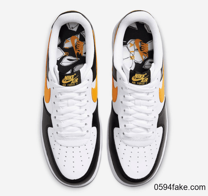 黑白黄的碰撞！Nike Air Force 1 Low“Taxi”即将发售！ 货号：CK0806-001