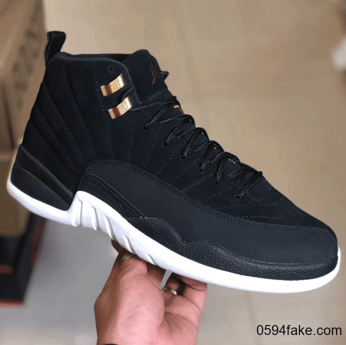 反转金扣Air Jordan 12“Reverse Taxi”释出最新实物图！ 货号：130690-017