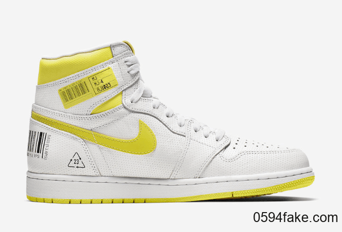 条形码Air Jordan 1 “First Class Flight”释出官图！ 货号：555088-170
