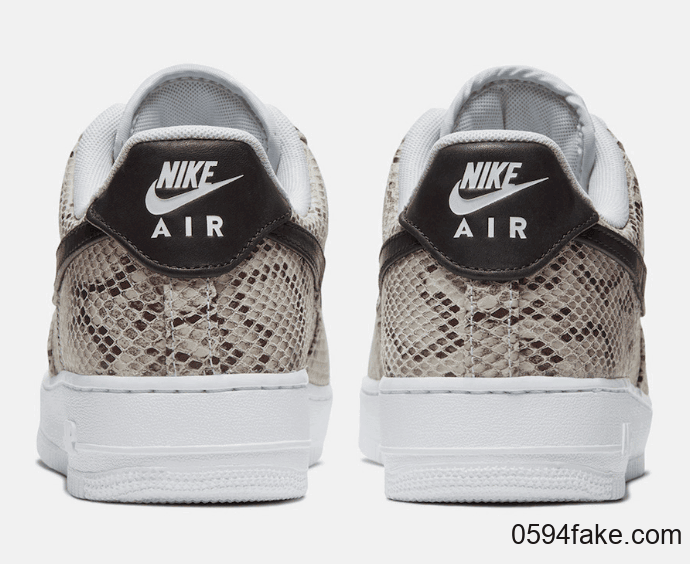 鞋面布满蛇纹！这双Air Force 1“Snakeskin”复古又狂野！
