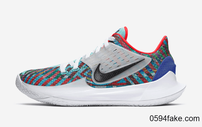 多彩条纹装扮！Nike Kyrie Low 2“ Multi-Color”将于10月1日发售！ 货号：AV6337-400