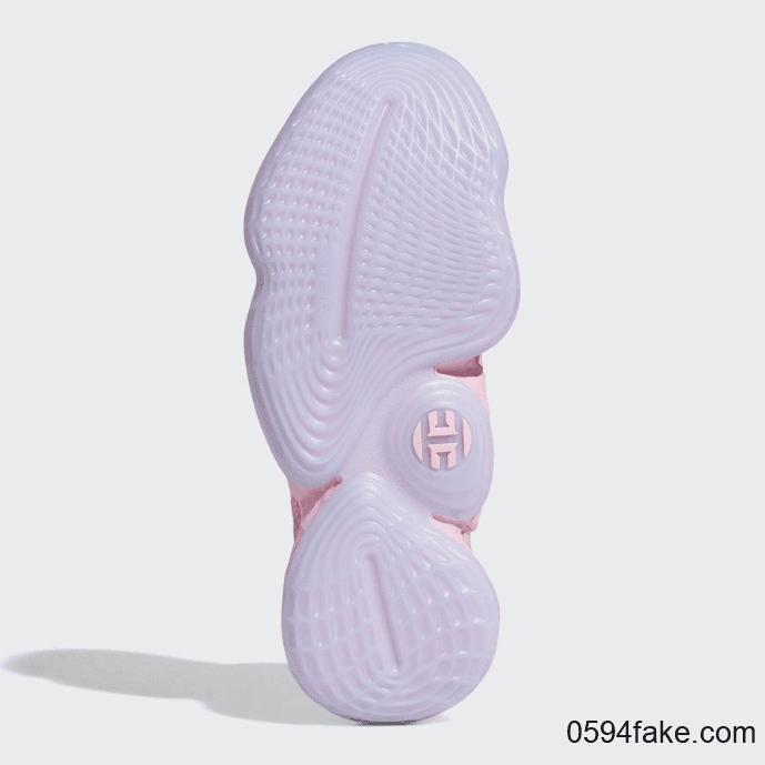这个粉色直戳少女心！adidas Harden Vol.4“ Pink Lemonade”将于10月26日发售！ 货号：F97188