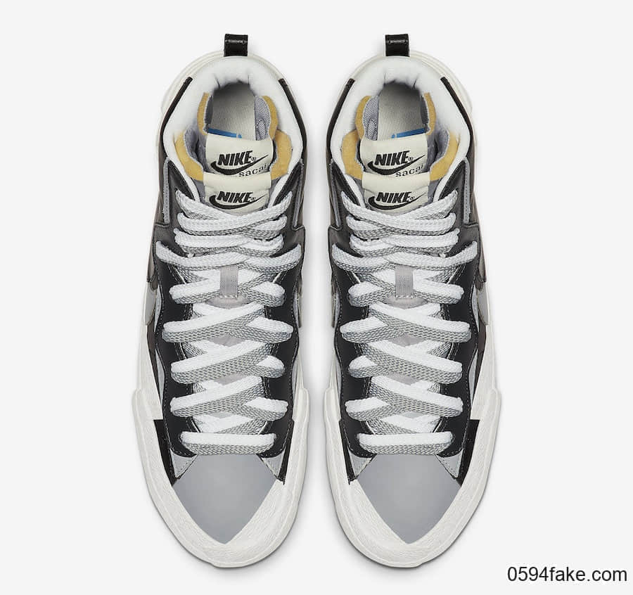 Sacai x Nike Blazer Mid将于10月10日发售!准备好自己的钱包了吗?
