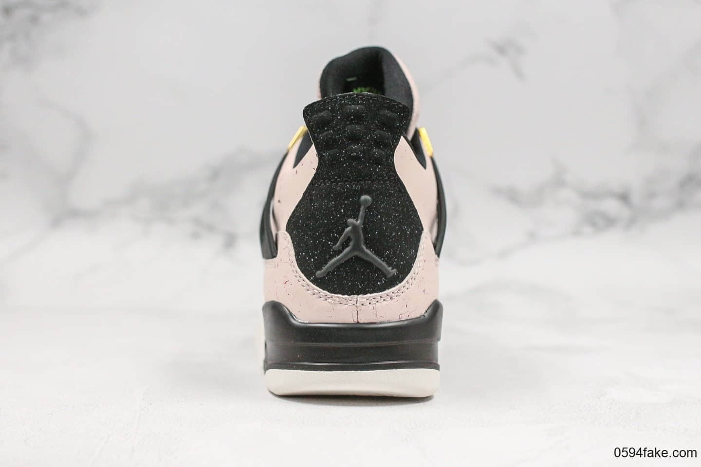 乔丹Air Jordan 4 WMNS“Silt Red”金扣大理石纯原带半码原厂头层皮原厂底模一比一做工 货号:AQ9129-601