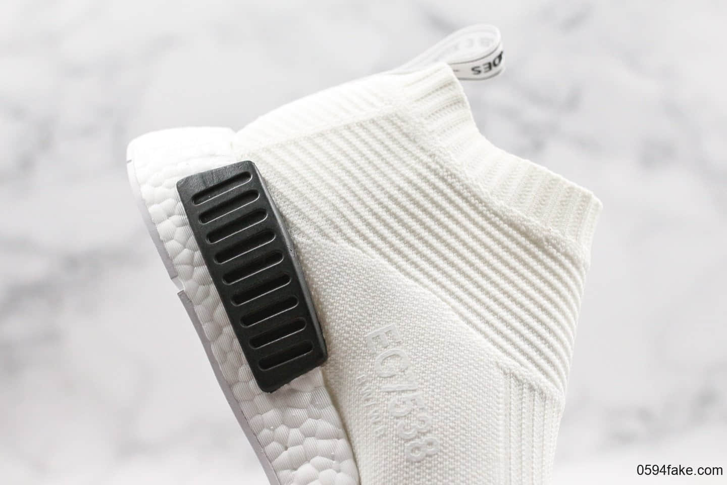 阿迪达斯Adidas NMD CS1 PK Cloud White袜子鞋纯原版本大号NMD印花原厂Boost技术 货号:EG7538
