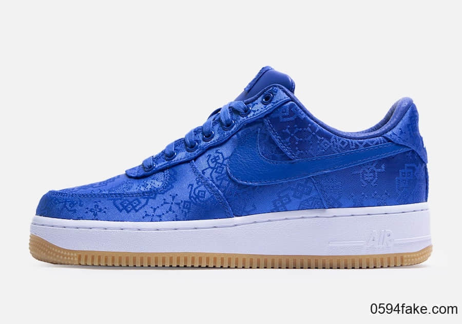 蓝丝绸 CLOT x Nike Air Force 1敲定发售日期！千万不要记错！ 货号：CJ5290-400