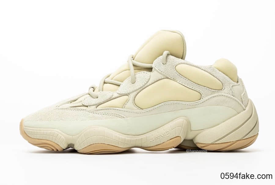 更加御寒保暖!Yeezy 500 “Stone”释出最新实物图!还有上脚美照! 货号:FW4839