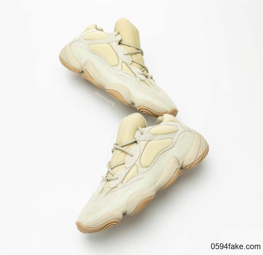 更加御寒保暖!Yeezy 500 “Stone”释出最新实物图!还有上脚美照! 货号:FW4839