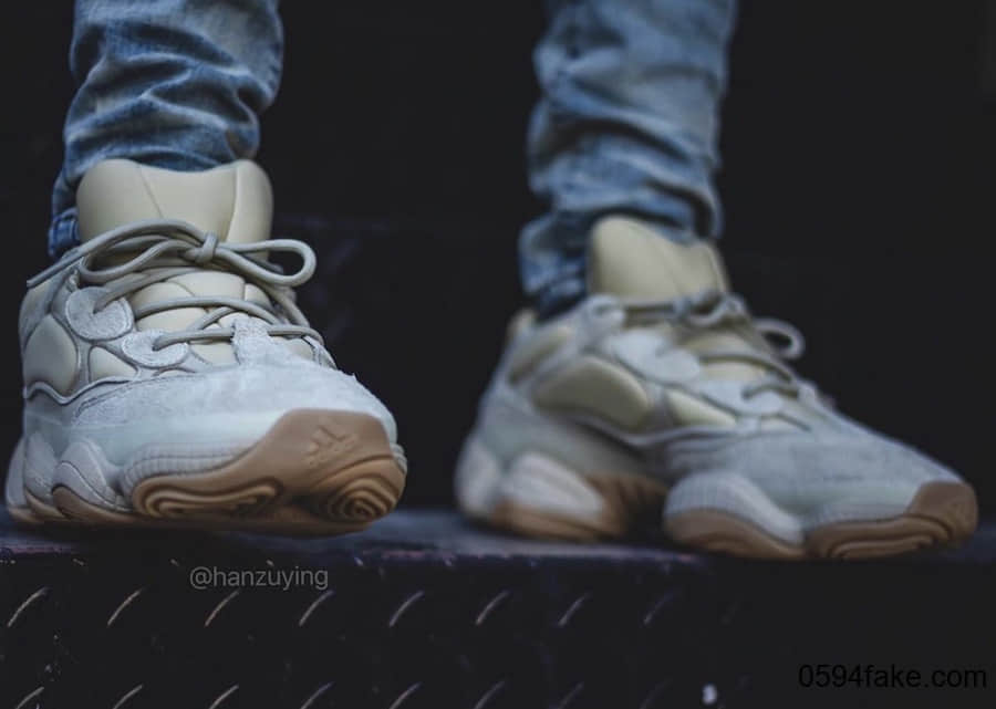 更加御寒保暖!Yeezy 500 “Stone”释出最新实物图!还有上脚美照! 货号:FW4839