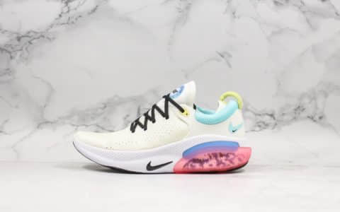 耐克Nike Joyride Run Flyknit Racer Blue pink纯原版本颗粒游玩慢跑系列爆米花颗粒嵌入式中底全新缓震科技 货号：AQ2730-101