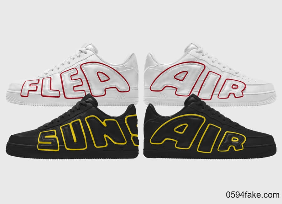 可定制的“飞行跳蚤”！CPFM x Nike Air Force 1 Low明日发售！