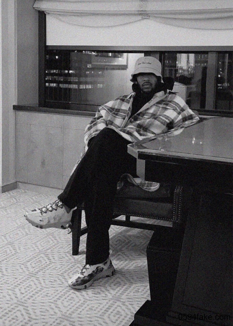 阴阳设计+大理石纹！Kendrick Lamar x Nike React Element 55全新联名即将发售！