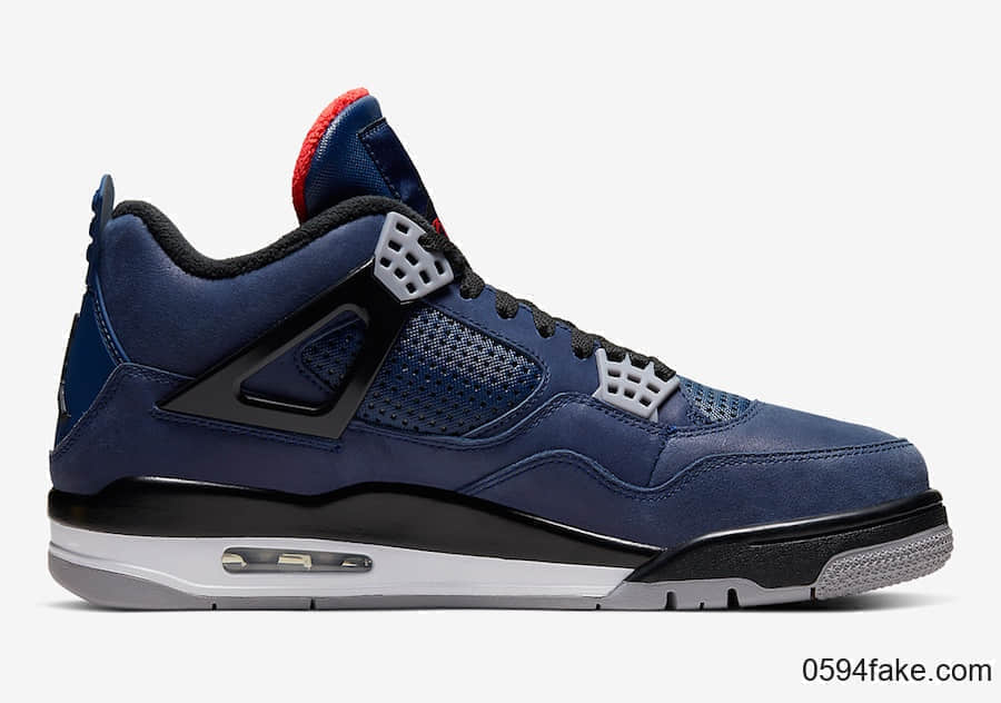 Air Jordan 4 WNTR“ Loyal Blue”释出官图!这个冬天有它就妥了! 货号:CQ9597-401
