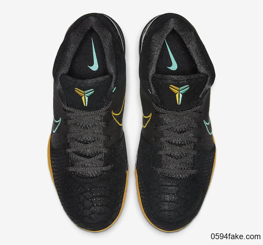 Nike Zoom Kobe 4 Protro再曝新配色！这个蛇纹有点炫酷！ 货号：AV6339-002
