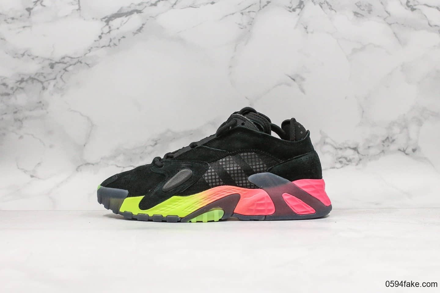 阿迪达斯Adidas streetball纯原版本街头风格小椰子700复古老爹鞋全新Lightstrike科技 货号：EF1906