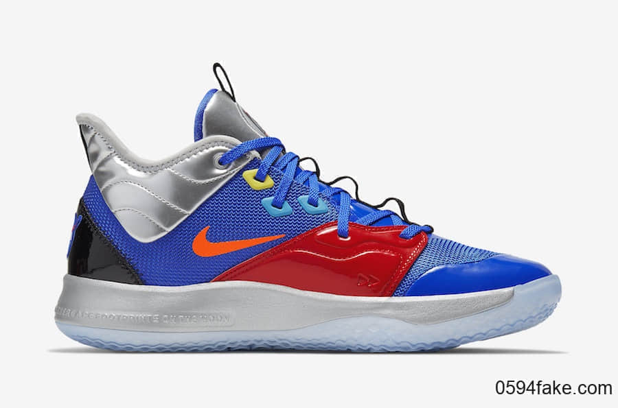 全新Nike PG 3 NASA官图释出!你心动了吗? 货号:CI2667-400