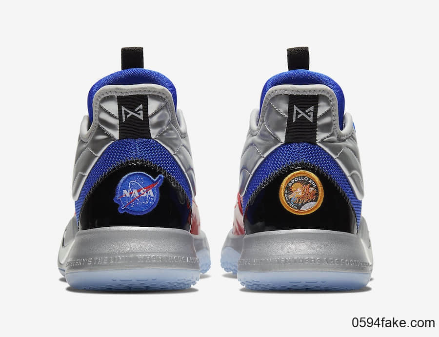 全新Nike PG 3 NASA官图释出!你心动了吗? 货号:CI2667-400