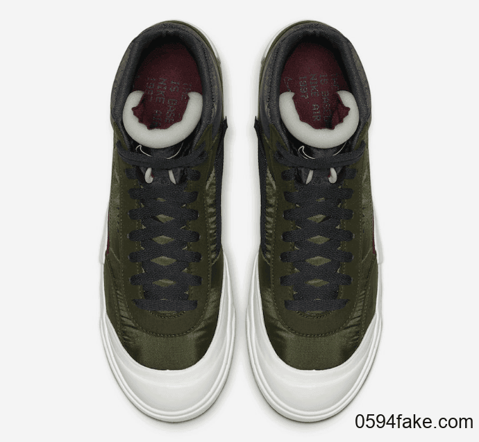 沉稳军绿色！Nike Drop Type Mid“ Legion Green”现已发售！ 货号：BQ5190-100