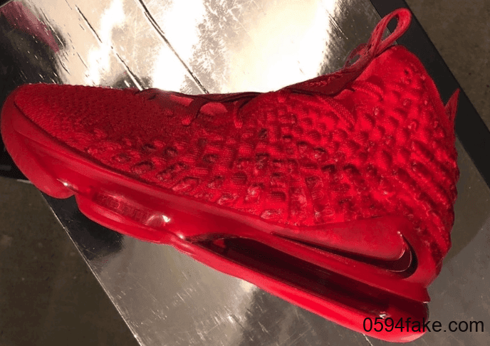 活力大气全红配色!Nike LeBron 17“ University Red”即将发售! 货号:BQ3177-600