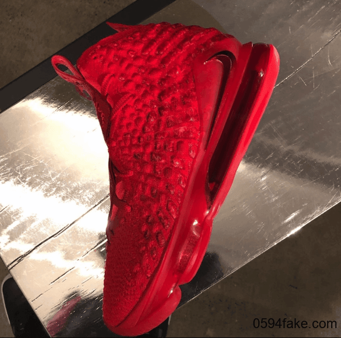 活力大气全红配色!Nike LeBron 17“ University Red”即将发售! 货号:BQ3177-600
