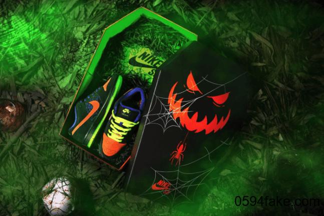 浓郁万圣节氛围！Nike SB Dunk Low “Night of Mischief” 月底发售！还有限定鞋盒等你拿！ 货号：BQ6817-006