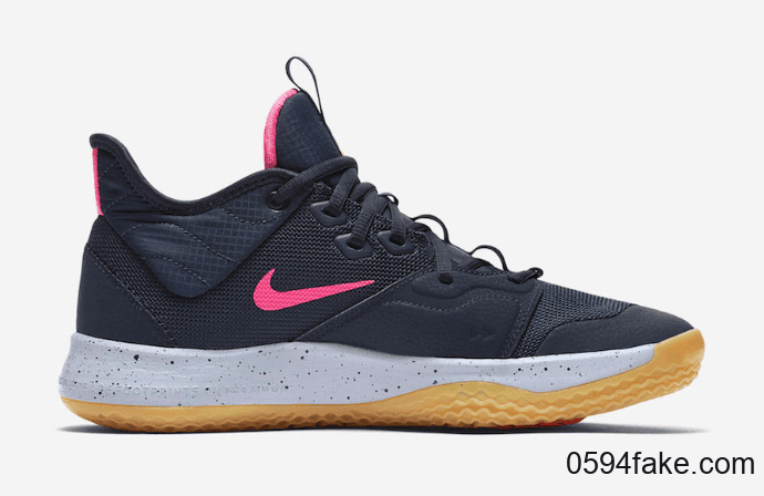 Nike PG 3新品即将登场!沉稳配色走一波! 货号:AO2607-401