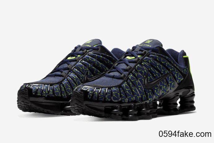 Nike Shox TL全新配色曝光！钩子有点多！ 货号：CT5527-400