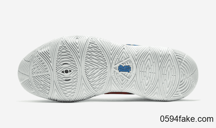 《海绵宝宝》 x Nike Kyrie 5“菠萝屋”配色释出官图！ 货号：CJ6951-800