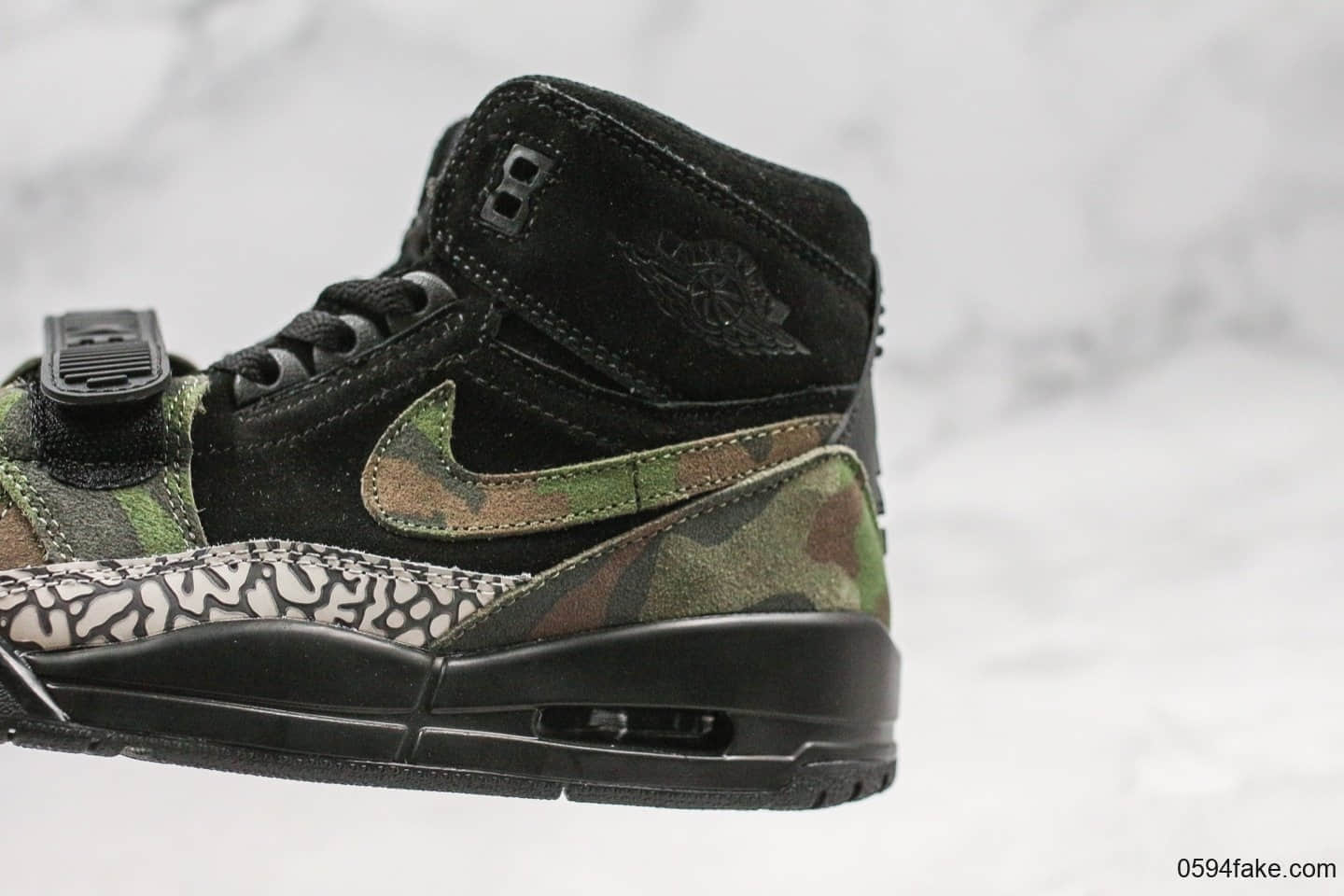 乔丹Air Jordan Legacy 312 NRG P纯原版本AJ312迷彩配色内置气垫原盒原标高帮乔丹篮球鞋 货号：AV3922-003