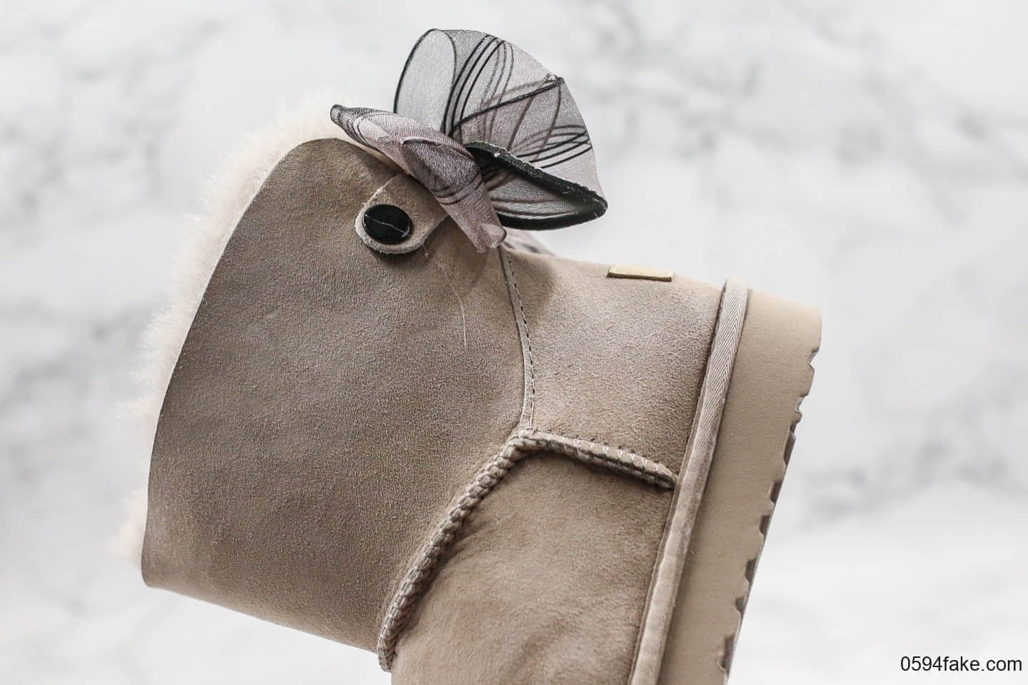 UGG 19 FW纯原版本三穿雪地靴钻石灰配色原盒原标原档案数据开发