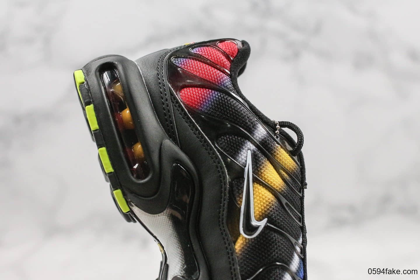 耐克Nike Air Max PLUS TXT纯原版本复古气垫运动鞋彩色内置可视气垫原档案数据开发打造裸眼3D视觉 货号:918240-023