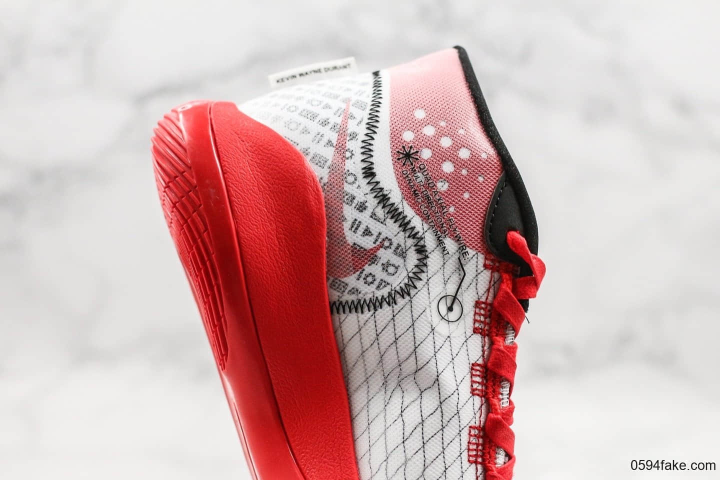 耐克Nike Zoom KD12 EP SJX纯原版本杜兰特12代红色双层Zoom气垫加持原盒原标支持实战 货号:CQ7731-900