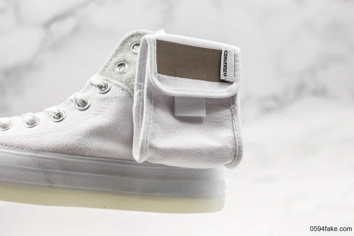 匡威Converse x Lay Zhang Chuck 70纯原版本张艺兴联名款口袋白配色硫化分离组合工艺区别冷沾一体通货原盒原标