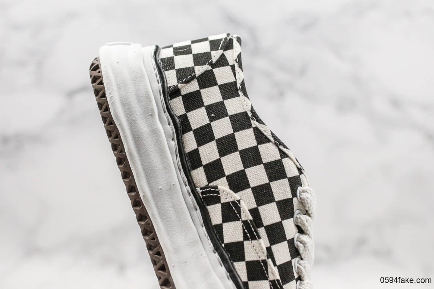 余文乐Nigel Cabourn × Maison Mihara Yasuhiro Original Sole纯原版本网红张大奕同款溶胶鞋SH厂牌一次成型MD大底