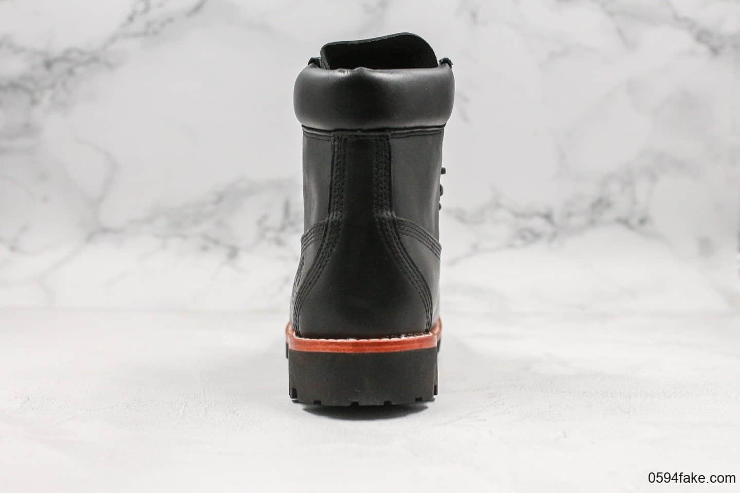 天伯伦Timberland中山代工厂经典6寸黑色专柜品质顶级头层防水面料高帮马丁靴 货号:TB0A1P61